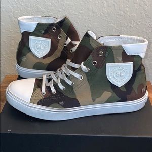 Saint Laurent Camo high tops